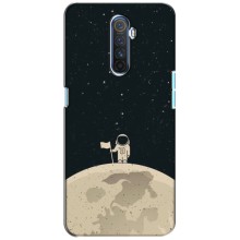 Космические Чехлы для Реалми Х2 Про (VPrint) (На луне)