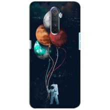 Космические Чехлы для Реалми Х2 Про (VPrint) (Планеты шарики)