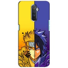 Купить Чохли на телефон з принтом Anime для Реалмі Х2 Про – Naruto Vs Sasuke