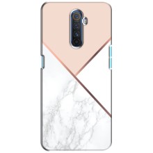Мраморный чехол на Realme X2 Pro (VPrint) (Тройной мрамор)