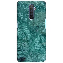 Мраморный чехол на Realme X2 Pro (VPrint) (Зеленый мрамор)