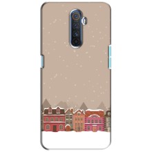 Новорічні, Святкові Чохли для Realme X2 Pro - 2024 год (Зимове місто)
