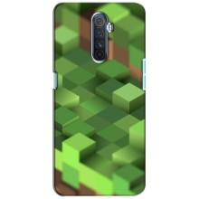 Чехлы для Realme X2 Pro (Персонажи Майн Крафт) (Текстура)