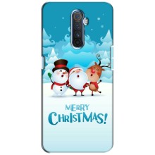 Різдвяні Чохли для Realme X2 Pro (VPrint) (Merry Christmas)