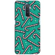 Силіконовий бампер на різдво для Realme X2 Pro (Льодяники)