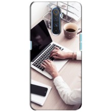 Силиконовый бампер (Работники) на Realme X2 Pro – Офисный работник
