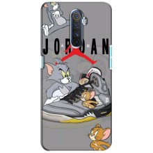 Силиконовый Чехол Nike Air Jordan на Реалми Х2 Про (Air Jordan)