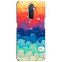 Силіконовий чохол з котиком для Realme X2 Pro (Mew)