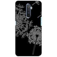 Силіконовий Чохол з кульбабками на Realme X2 Pro (Кульбаба)