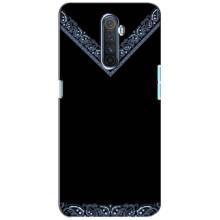 Силиконовый Чехол на Realme X2 Pro (Воротник вышиванки)