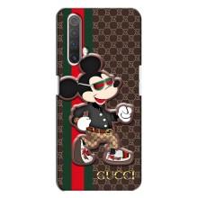 Чехлы Бренд GUCCI для Realme X3 – Маус Гуччи