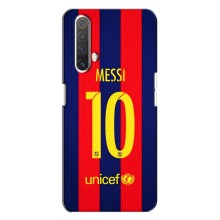 Чохли Мессі для Realme X3 (AlphaPrint) (Messi Barca 10)