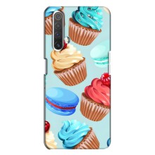Чохли з фруктами для Realme X3 (VPrint) (Кексики)