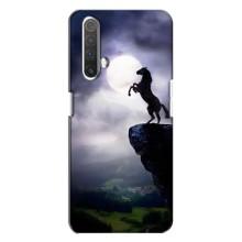 Чехлы с изображением разных животных для Realme X3 (Лошадь)