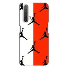 Чохли для Realme X3 - з картинкою JORDAN (AlphaPrint) (Лого Джордан)