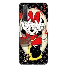 Чехол Disney Mouse Realme X3 (PREMIUMPrint) (Минни peace)