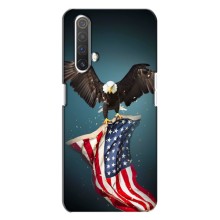 Чохол Прапор USA для Realme X3 (Орел і прапор)
