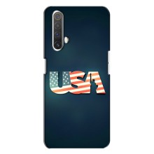 Чохол Прапор USA для Realme X3 (USA)