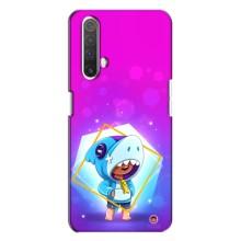 Чехол Бравл Старс для Realme X3 – Леон в костюме Акулы