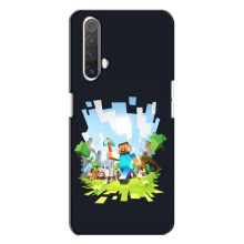 Чохол Майнкрафт на Realme X3 (AlphaPrint) Minecraft (персонажі Minecraft)