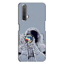 Чохол NASA для Realme X3 (AlphaPrint) (Космонавт фото)
