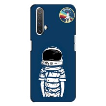 Чохол NASA для Realme X3 (AlphaPrint) (Хлопчик в шоломі)