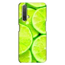 Чохол з зображенням смачної їжі для Realme X3 – Лайм