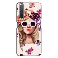 Чехол с картинкой Модные Девчонки Realme X3 – Девушка в очках
