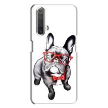 Бампер для Realme X3 з картинкою "Песики" – В окулярах