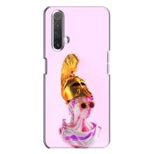 Чехол с Прикольным принтом на Realme X3 – АРТ Статуя