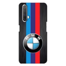 Чохол для Реалмі Х3 - з принтом БМВ (AlphaPrint) (Лого BMW)