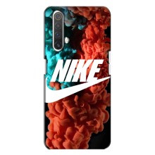 Чохол для Realme X3 - з принтом Найк (AlphaPrint) (Димчастий найк)
