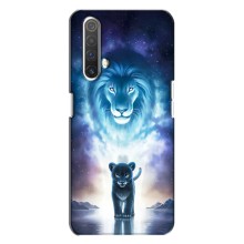 Чохол з картинкою ЛЕВ для Realme X3 (VPrint) (Маленький лев)
