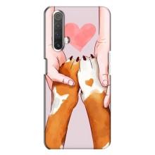 Чохол (ТПУ) Милі песики для Realme X3 – Любов до собак