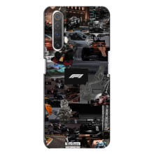 Чехол Формула1 на Realme X3 – Коллаж Ф1