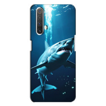 Чехол с картинкой «Хищники» для Realme X3 – Акула