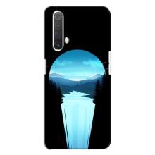 Літній Чохол на Realme X3 – Синій Водоспад
