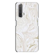 Мраморний чехол на Realme X3 (VPrint) (Білий мрамор)