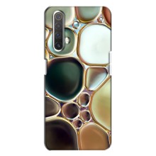 Мраморний чехол на Realme X3 (VPrint) (Радужний Мрамор)