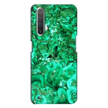 Мраморний чехол на Realme X3 (VPrint) (Салатовий Мрамор)