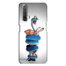 Силіконовий чохол з принтом Зоотрополіс для Realme X3 – Змія Зоо