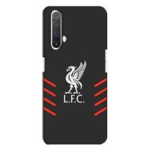 Силиконовые Чехлы принт Футбол на Realme X3 – Эмблема Liverpool