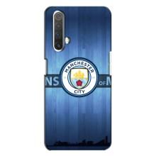 Силиконовые Чехлы принт Футбол на Realme X3 – ManCity