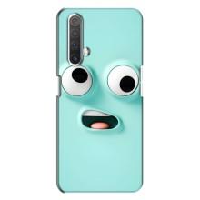 Чохли (ТПУ) (смішні стікери) для Realme X3 – мордочка