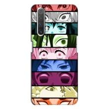 Силиконовые чехлы с глазами Anime для Реалми Х3 – Глаза Хашира