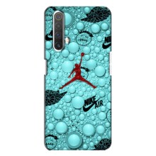 Силиконовый Чехол Nike Air Jordan на Реалми Х3 – Джордан Найк