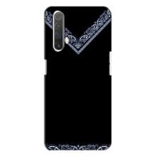 Силиконовый Чехол на Realme X3 – Воротник вышиванки