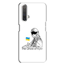 Захисні чохли (Призрак Киева) для Realme X3 (AlphaPrint) (Льотчик Києва)