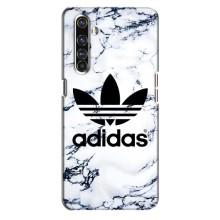 Чохли Адидас для Realme X50 Pro (AlphaPrint) (Адідас на мраморі)