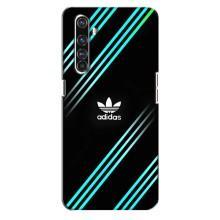 Чохли Адидас для Realme X50 Pro (AlphaPrint) (Адідас з полосами)